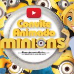 Convite Animado Virtual Minions