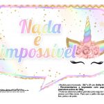 Plaquinhas Festa Unicornio Gratis 26