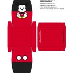Caixa Personalizada de Kinder Ovo Mickey Mouse 3
