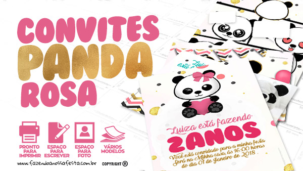 Panda #Love  Panda desenho, Festa de panda, Pandas