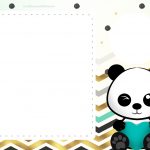 Convite Panda Menino 5