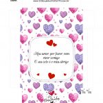 Caixa Dia dos Namorados com letra de musica 10