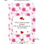 Caixa Dia dos Namorados com letra de musica 9