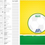 Calendario 2017 2 Copa do Mundo Kit Festa