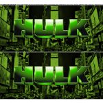 Faixa Lateral para Bolo Hulk 4