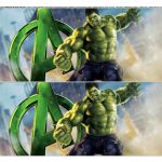 Faixa Lateral para Bolo Hulk 9