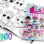 Livrinho para Colorir Lol Surprise Grátis para Imprimir em Casa