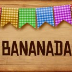 Plaquinhas de Comida para Festa Junina Bananada