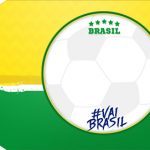 Tag Agradecimento Etiqueta Copa do Mundo kit festa