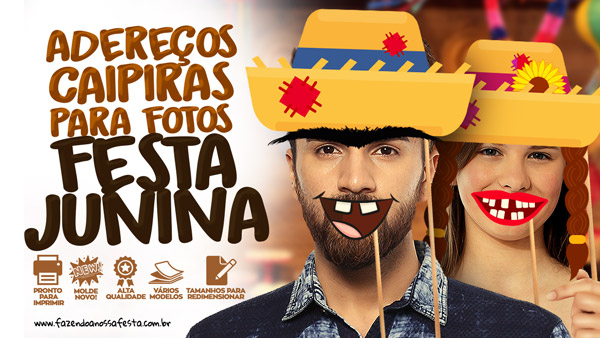 Aderecos para Festa Junina