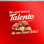 Faixa lateral para bolo Dia dos Namorados Talento 3 2