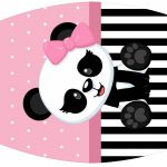 Rotulo Esmalte Panda Rosa