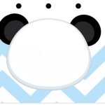 Rotulo para Squezze Panda Azul