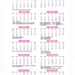 Calendario 2022 Lhama Rosa