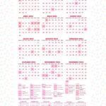 Calendario 2023 lhama rosa