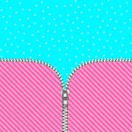 Kit Digital Lol Surprise Fundo com Ziper azul e rosa listrado