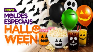 Moldes para Halloween Imprima e Personalize a sua festa infantil temática Moldes para Halloween