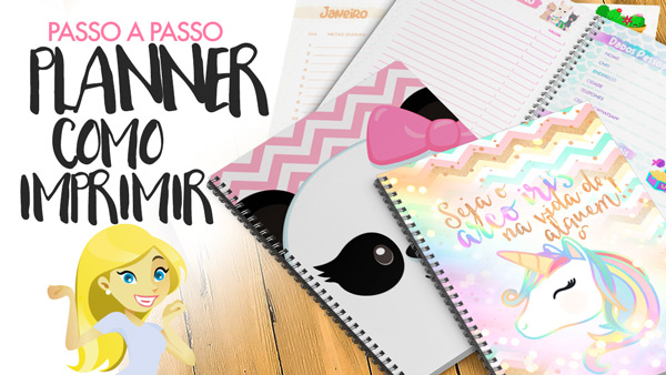 Como Imprimir Planner 2019 Personalizado Vídeo Passo a Passo