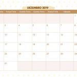 Calendario Dezembro Lhama Amarela 2019 2