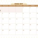 Calendario Mensal Lhama Amarela Marco 2019