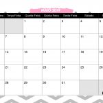 Calendario Mensal Panda Rosa Maio 2019
