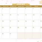 Calendario Mensal Unicornio Julho 2019