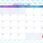 Calendario Mensal para Planner Sereia Fevereiro 2019