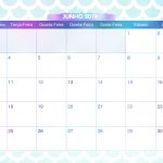 Calendario Mensal para Planner Sereia Junho 2019