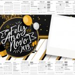 Convite Calendario 2019 Ano Novo 2019