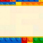 Adesivo Lapis Lego