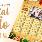 Calendario 2019 Personalizado com Foto gratis