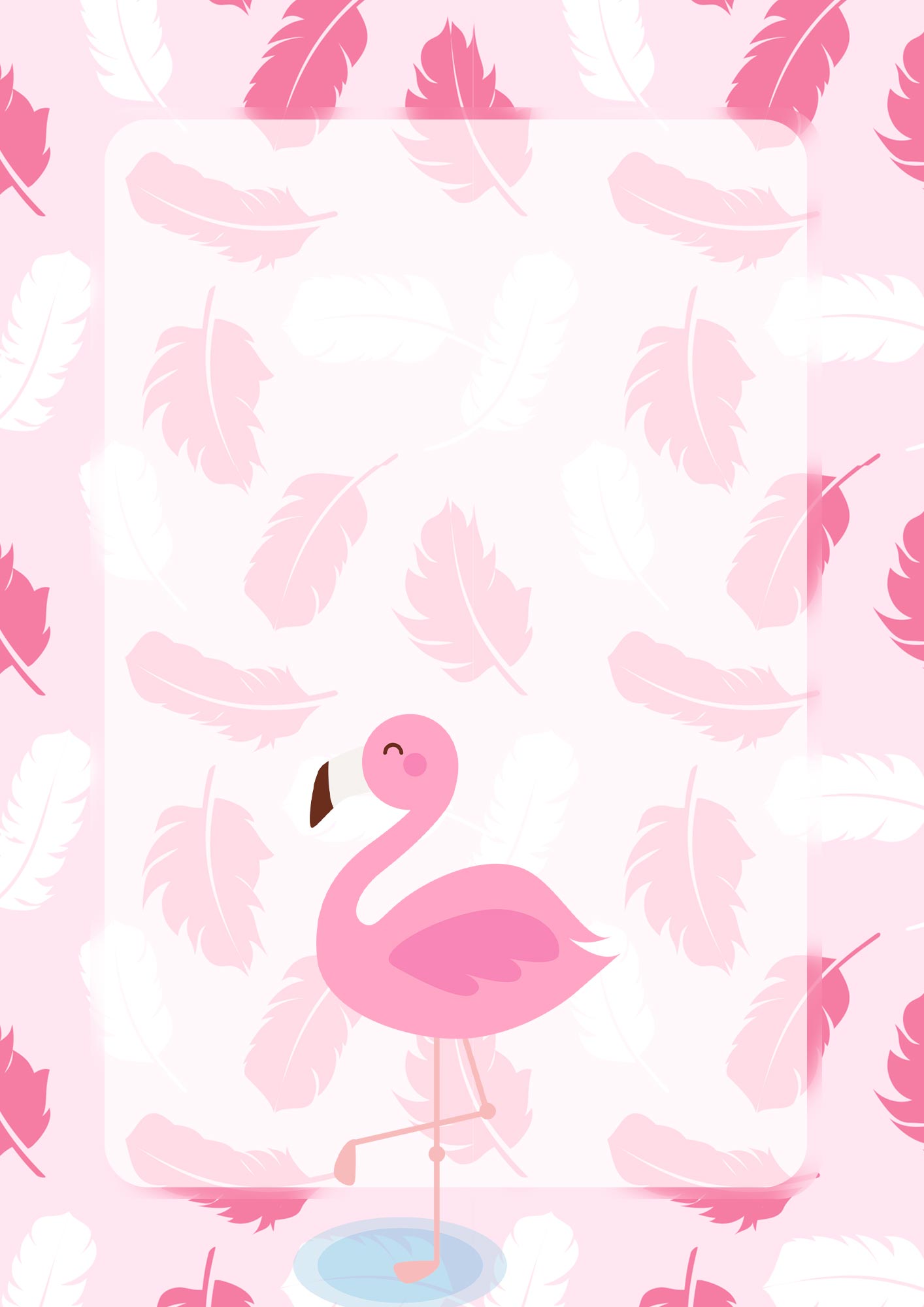Capa de Caderno Personalizada Flamingo 3