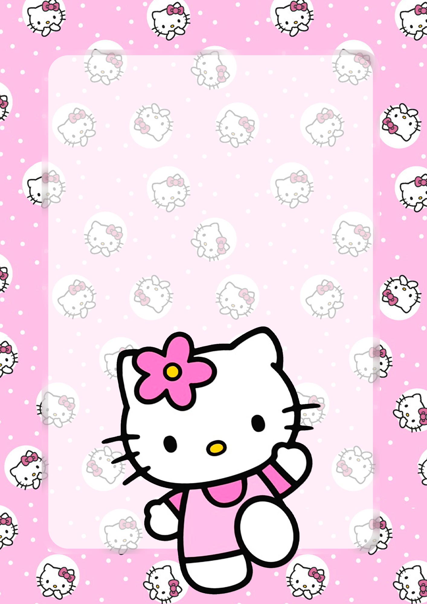 Capa de Caderno Personalizada Hello Kitty