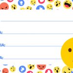 Etiqueta Escolar Emoji 7