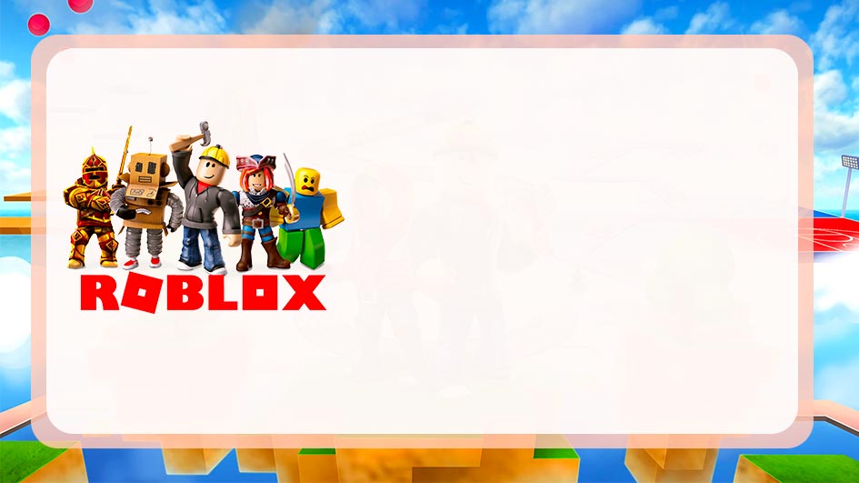 Molde Quadrado Kit Festa Roblox - Fazendo a Nossa Festa