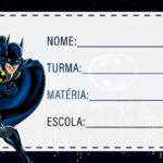 Etiqueta Volta as Aulas Batman