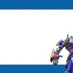 Etiquetas Escolares Transformers 4
