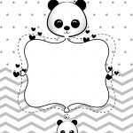 Planner para Professores Tema Panda Contra Capa