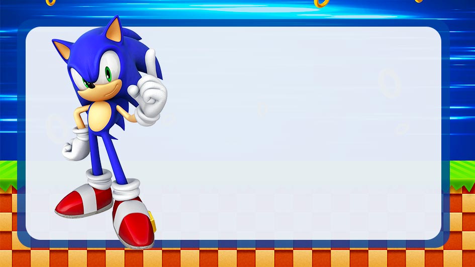 Logo Personalizado - Sonic