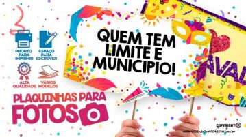 Plaquinhas de Carnaval para Imprimir Vários Modelos para Escolher Plaquinhas de Carnaval para imprimir