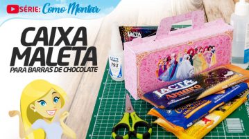 Como montar a Caixa Maleta Vídeo Passo a Passo Como montar Caixa Maleta