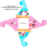 Caixa bombom personalizada Festa Baby Shark Rosa