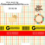 Caixinha de Remedio Personalizada Kit Festa Junina Tons Pasteis