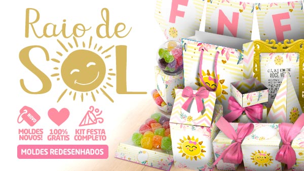 Kit Festa Raio de Sol Grátis para Imprimir