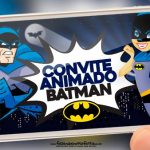 Convite Animado Batman