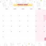 Calendario Mensal No Drama Lhama Marco 2020