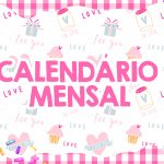 Capa Calendario Mensal Cupcake 2020