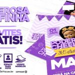 Convite Festa Poderosa Chefinha Afro