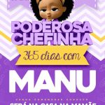 Modelo Poderosa Chefinha Afro Convite 2