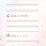 Caderno de Planejamento Corujinha Rosa Lista de Filmes Musicas Livros